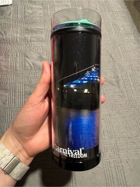 Carnival Cruise Insulated Travel Tumbler With Custom Image Wrap